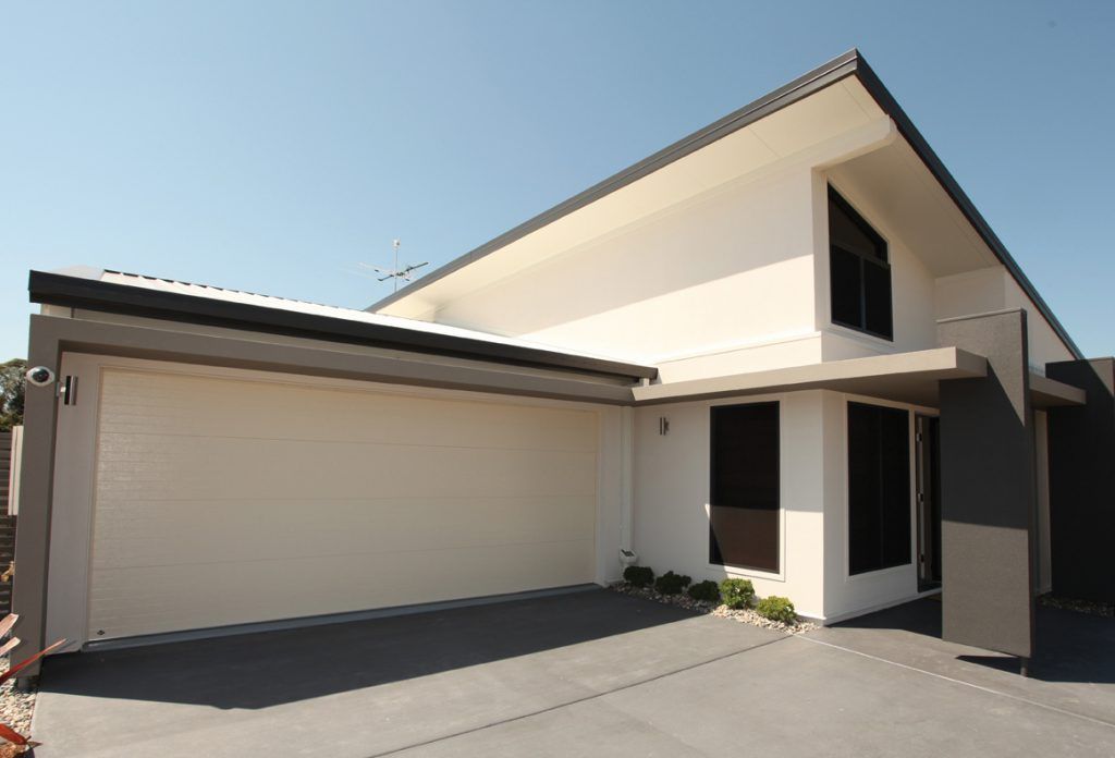 Energy saving garage door