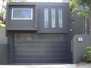 Brisbane garage door smooth vitrabond