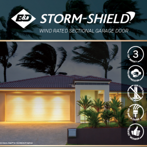B&D Storm Shield wind rated sectional door brochure