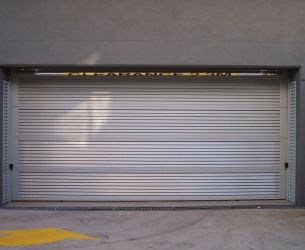 Aluminium Panel Lift Doors 007 Louvers 65x16mm